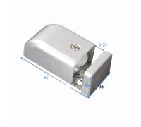 Porte di legno d'acciaio della guida del pavimento della porta 30mm - 60mm Porte automatiche di progettazione eccellente porte scorrevoli nessuno