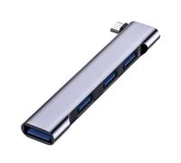 Porte Hub USB 5 Gbps, Prolunga USB Leggera di Tipo C, Hub di Ricarica Rapida USB 3.0, Adattatori Per Porta Di Tipo C P