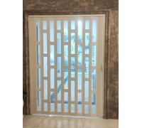 Porte interne a soffietto Porta Pieghevole A Fisarmonica In PVC, Schermo Divisorio Avvolgibile, Porta Scorrevole, Pannello Acrilico Trasparente/stipite Magnetico/rullo(WxH 38x80in(96x203cm))
