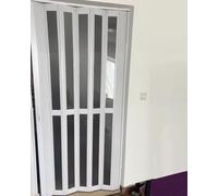 Porte interne pieghevoli trasparenti per divisorio, schermo a fisarmonica arrotolabile personalizzabile per camera da letto e cucina