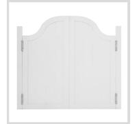 Porte Oscillanti Bar Saloon Door,Saloon Legno Interno, Ingresso Bancone Bar Porta A metà Strada, Ingresso E Uscita Chiudono Automaticamente La della,Bianca,90x90cm