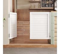 Porte oscillanti del caffè di legno solido con la funzione di chiusura automatica per le divisioni del bagno e della cucina