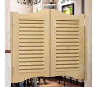 Porte oscillanti del caffè di legno solido, porta interna chiusa automatica del granaio per Antivari, portico e entrata del contatore