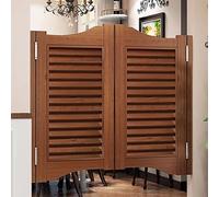 Porte oscillanti del caffè di legno solido, porta interna chiusa automatica del granaio per Antivari, portico e entrata del contatore
