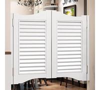Porte oscillanti del caffè di legno solido, porta interna chiusa automatica del granaio per Antivari, portico e entrata del contatore