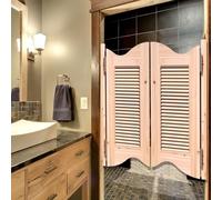 Porte oscillanti del salone del cowboy occidentale, decorazione di legno incompiuta per l'ingresso del partito della cucina del ristorante