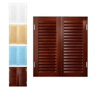 Porte oscillanti interne, Porta del Caffè Porte a Battente in Legno Massello, Porte da Saloon Occidentale con Cerniere, Porta da Saloon per Caffe Bar Entrata Cucina Decorazione(Marrone,76 * 90cm)