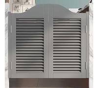 Porte oscillanti Louvered del caffè con l'hardware delle cerniere, la divisione durevole dell'entrata per il ristorante, la vendita al dettaglio e le cucine commerciali