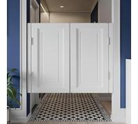 Porte oscillanti per caffè occidentale, design a mezza vita per interni, corridoio, balcone, cowboy bar, lavanderia, dimensioni 110 x 89,9 cm, stile rustico, resistente ed elegante