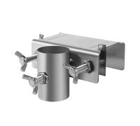 Porte-parapluie Pour Balustrade De Terrasse - Support De Parasol À Clip Pour Balcon Et Terrazzo | Support Réglable Et Amovible, Support Portable Pour Poteau, Pour Pêche, Campeggio, Piscine, Barbecue