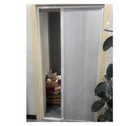 Porte pieghevoli per interni, senza trapano, invisibili, a nido d'ape, salvaspazio, divisorio scorrevole per cucina, bagno e soggiorno, facile installazione, design elegante