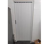 Porte pieghevoli resistenti per porte interne con telaio di bloccaggio, ideali per bagno e ingresso