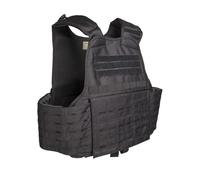 Mil-Tec Laser Cut Carrier, gilet Taglia unica male Nero
