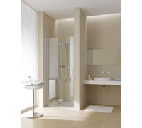 Porte pliante à battants Kermi DIGA 2DR 08020, DI2DR08020VAK, DI2DR08020VAK, Colorazione: Argento lucido lucido in vero vetro trasparente