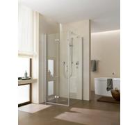Porte pliante à battants Kermi DIGA 2SL 08020, DI2SL08020VAK, DI2SL08020VAK, Colorazione: Argento lucido lucido in vero vetro trasparente