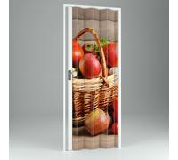 PORTE PORTA A SOFFIETTO SCORREVOLE IN PVC DA INTERNO RIDUCIBILE BAR CASA NEGOZI