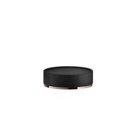 Porte-savon sur pied Gessi Inciso noir mat, 58526030, 58526030, Colorazione: Rame PVD