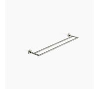 Porte-serviettes de bain Dornbracht, en 2 parties, 600 mm, 83061979-06, 83061979-06, Colorazione: Platino Opaco