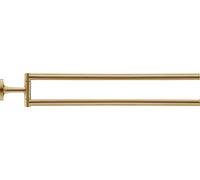 Porte-serviettes Duravit Starck T, 2 bras, 0099410400, 0099410400, Colorazione: bronzo spazzolato