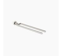 Dornbracht Tara portasciugamani, 2 pezzi, rigido, 83210892, Colorazione: platino