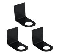 Porte-Shampoing pour Salle de Bain | Lot de 3 Rangement Étanche avec Crochet | Support de Douche pour Bouteille et Savon Mur Verr Marbre Métal Bois Appartement Organisation et Économie d'Espace