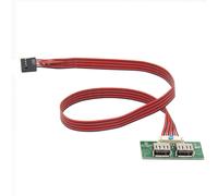 PORTE USB 2.0 LATERALI AIO SIMPLETEK CON CAVO DI COLLEGAMENTO HEADER 9 PIN