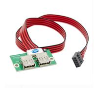 Porte Usb 2.0 Laterali Aio Simpletek Con Cavo Di Collegamento Header 9 Pin_