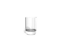 Porte-verre rond emco, en verre de cristal, 432013900, 432013900, Colorazione: bianco