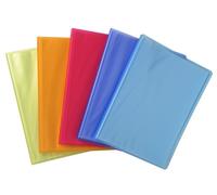 Porte Vues en Polypropylene 100 Vues Linicolor - A4, 8 Pezzi