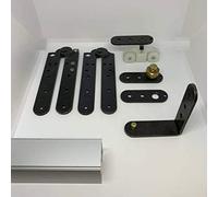 PORTEITALIANE - Kit porte libro a filo TERNO colore Argento