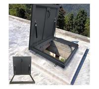 Portello commerciale di Access del tetto con la struttura di alluminio e la copertura impermeabile per Access di emergenza e protezione della testa di pozzo