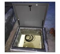 Portello d'acciaio galvanizzato del tetto, uscita della soffitta di Access di emergenza per l'entrata sicura e protetta del tetto