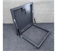 Portello di accesso per soffitta in acciaio zincato con molle a gas e serratura sicura lucernario copertura pozzo ventilazione interna porta trappola per un facile accesso sicuro agli spazi sottotetto