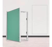 Portello di accesso sottotetto - Porta nascosta da incasso con chiusura magnetica push-to-open per un facile accesso, ideale per garage, hotel e ristrutturazioni di casa