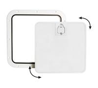 PORTELLO ESTRAIBILE BIANCO MM 375X375 ACCESSORI BARCA