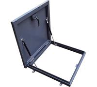 Portello manuale in lega di alluminio per un facile accesso a soffitte cantine e scale - Costruisci soluzione salvaspazio dal design rispettoso della manutenzione