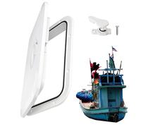 Portello per Barche | Coperchio per Accesso Marittimo con Guarnizione Antiscivolo, Resistente alle intemperie, Cerniere durevoli per Barche a Vela, Yacht, Barche da Lavoro, Camper, Tetto, Kayak