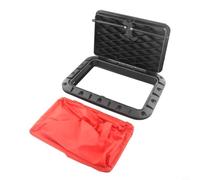Portello per nave Plastica 35x25cm Nero Portello per nave Plastica | Maniglia estraibile, design basso per profilo, ideale per pavimenti, misure 35x25cm, nero opaco
