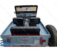 Portellone Con Scritta Per Willys CJ2A CJ3A CJ3B CJ5 CJ6