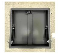 Portellone per tetto, porta da tetto in acciaio zincato, portello di accesso a soppalco con guarnizione in gomma, portello antitormente, coperchio portello per tetto per uso industriale. 24 x 36