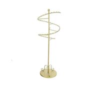 Portemanteau sur pied - Appendiabiti girevole a spirale, altezza 152,9 cm, struttura in acciaio al carbonio e ferro, ideale per riporre indumenti