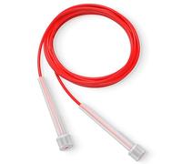 PORTENTUM Corda per Saltare Professionale Leggera con Manici in Plastica Ergonomici e Resistenti al Sudore Corda Crossfit di Salto, Regolatore di Lunghezza per Fitness, Boxe, Crossfit - 2,8m