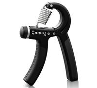 PORTENTUM Hand Grip, 5-60kg Pinza Mano, Regolabile Attrezzi Gripper per Allenamento Mani Avambraccio und Riabilitazione, Nero