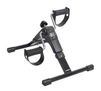 PORTENTUM Pedaliera riabilitazione per anziani - Pieghevole - Schermo LCD 5 funzioni - Mini cyclette da seduta braccia e gambe compatta con resistenza regolabile - Design portatile per casa