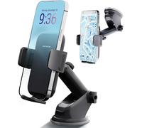 PORTENTUM Porta Cellulare Auto | Aspirazione Ultra Potente & Universale |Support