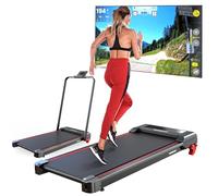 PORTENTUM Tapis roulant salvaspazio pieghevole Treadmill 8 Pro - 3 livelli di inclinazione e telecomando - Motore silenzioso 2,5 HP - Connettività FTMS multi-APP - Walking pad elettrico 136 kg