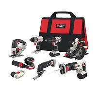 PORTER-CABLE PCCK6118 - Kit combinato per trapano senza fili, 8 utensili da 20 V