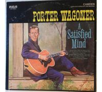 PORTER WAGONER - PORTER WAGONER a satisfied mind RCA CAMDEN 769 (LP vinyl record)