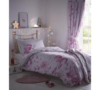 Portfolio Fairy Princess - Set Copripiumino per Letto King, Colore: Rosa