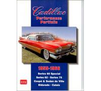 Portfolio Libro CADILLAC BROOKLANDS Performance DEVILLE Coupé Sedan 1959-1966